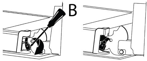 BEKO BCBIS14300MPSE - Retrait de la porte du four - 2
