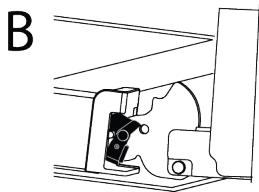 BEKO BCBIS14300MPSE - Removing the oven door - 4