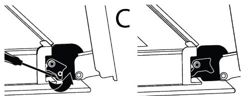 BEKO BCBIS14300MPSE - Retrait de la porte du four - 3