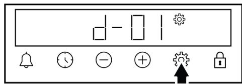 BEKO BCBIS14300MPSE - Setting the display brightness - 1