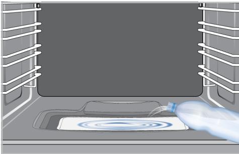 BEKO BCBIS14300MPSE - Cleaning the water pool on the base of the oven - 1