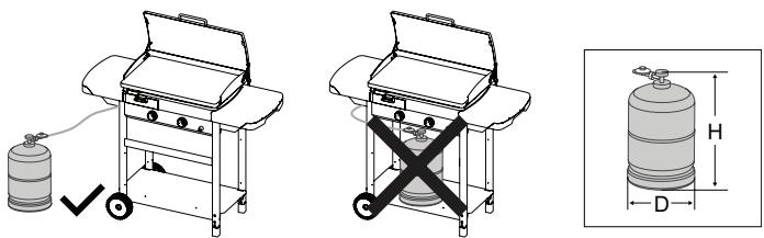 CAMPINGAZ EXB Extra-chariot + plancha - d) GASFLASCHE - 1