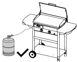 CAMPINGAZ EXB Extra-chariot + plancha - d) BOUTEILLE DE GAZ - 1
