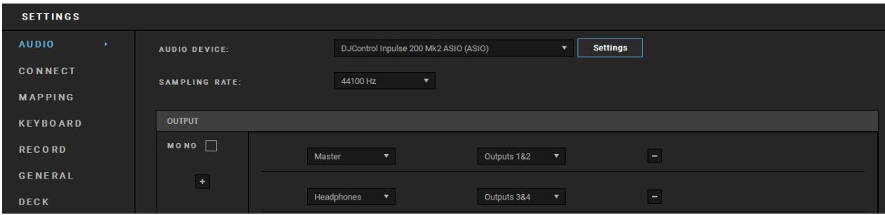 HERCULES Inpulse 200 MK2 - Ovládaci panel ASIO a Windows® - 2