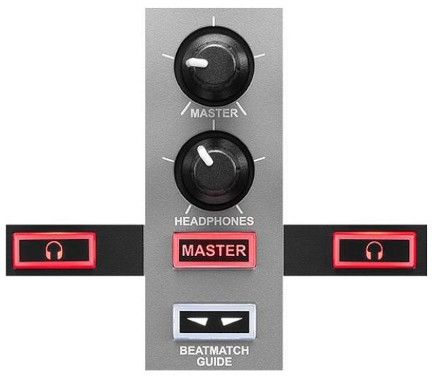 HERCULES Inpulse 200 MK2 - Monitoración, volumen y Beatmatch Guide - 1