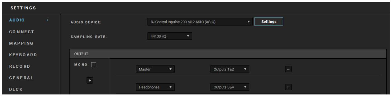 HERCULES Inpulse 200 MK2 - Ovládaci panel ASIO a Windows® - 2