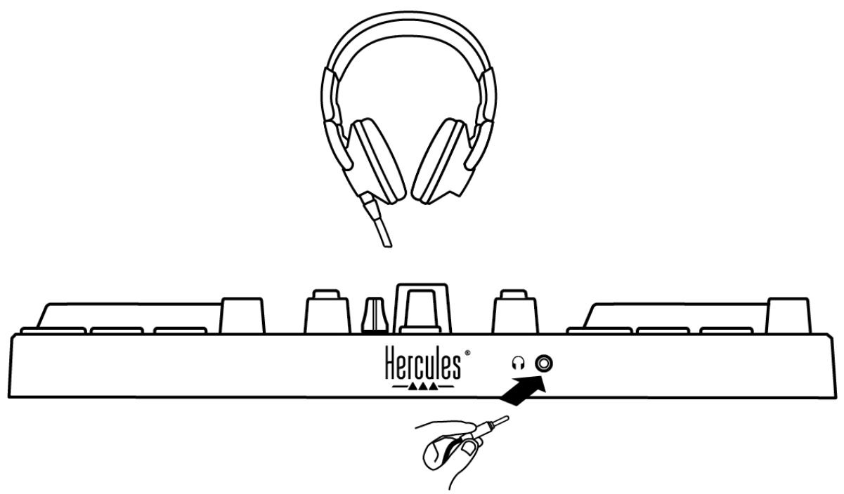 HERCULES Inpulse 200 MK2 - 耳機輸出（輸出3-4） - 1