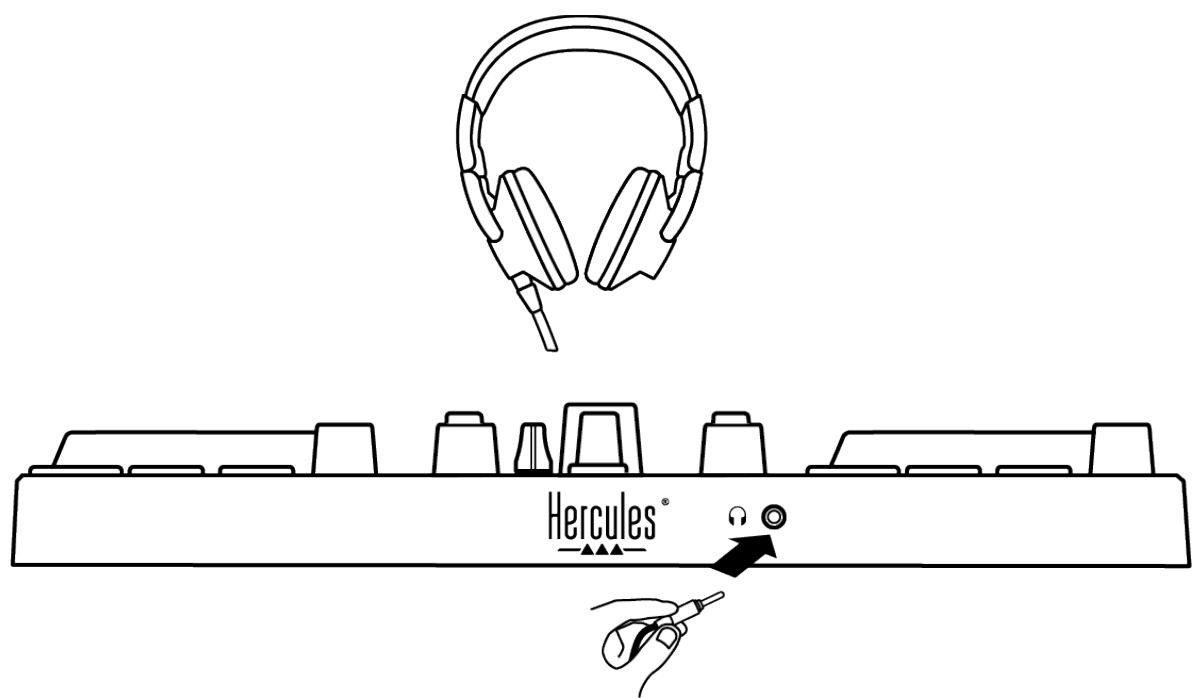 HERCULES Inpulse 200 MK2 - Fejhallgató kimenet (3-4 kimenet) - 1