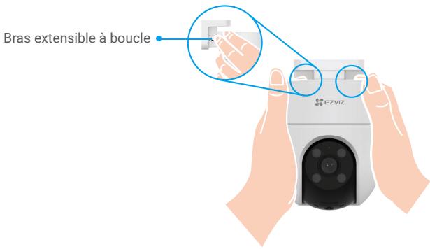 EZVIZ H8C - Démontage du mur/poteau - 1