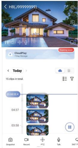 EZVIZ H8C - Vue en direct - 1