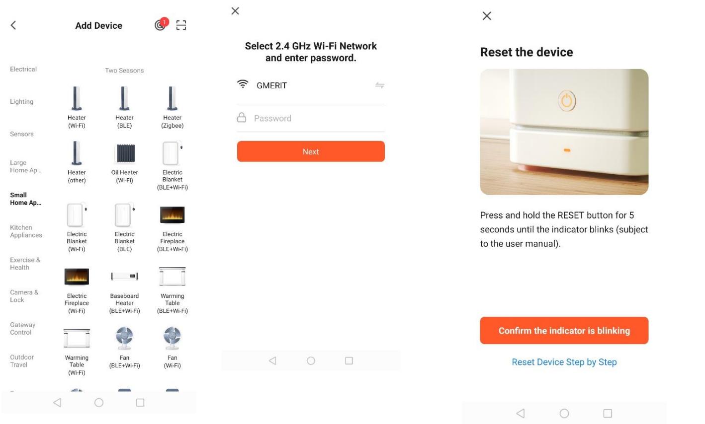 BESTHERM CONNECTE 1000 WATTS - Voeg een apparaat toe en sluit het aan - 5