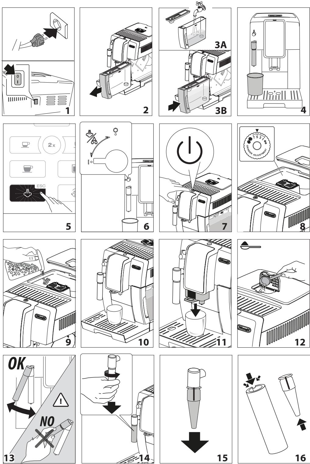 DELONGHI ECAM 350.15.B Dinamica TACTILE - 11