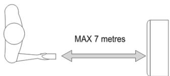 VALBERG CLIM-A7 - Manipulación del mando a distancia - 1