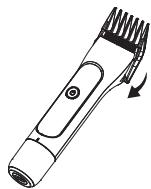 BE YOU BY-WLHC - Inserting/replacing the comb attachments - 1