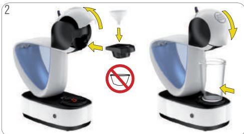KRUPS YY3877FD INFINISSIMA ROUGE - PREMIÈRE MISE EN SERVICE - 2