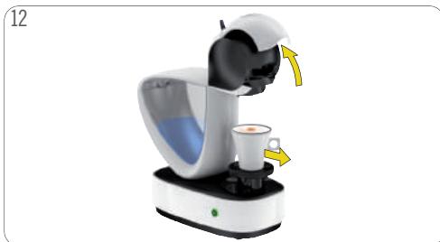 KRUPS YY3877FD INFINISSIMA ROUGE - DEUX CAPSULES (P. EX. CAPPUCCINO) - 3