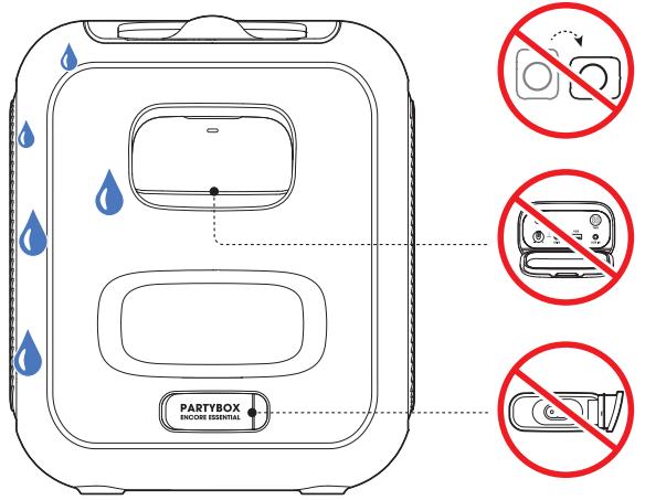 JBL Partybox Encore Essential - Caution: - 1