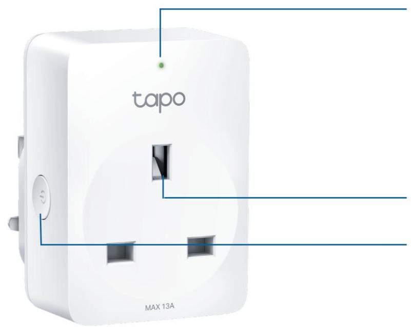 TP-LINK P110M - Apparance - Version britannique - 1