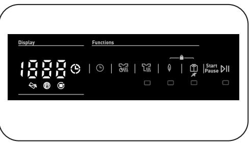 SHARP KD-NHH2S7EW2-FR - Indicateur électronique et fonctions supplémentaires - 1