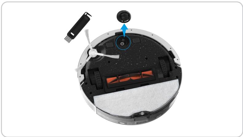 EZVIZ RE4 PLUS - Nettoyage de la roue universelle - 1