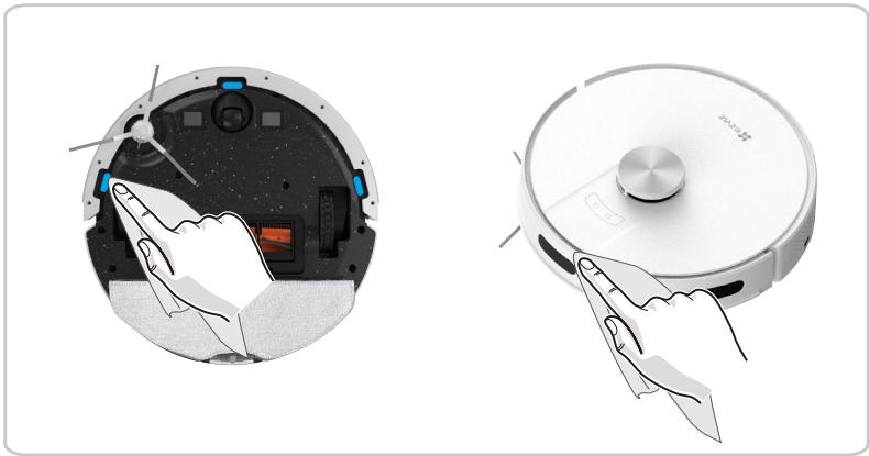 EZVIZ RE4 PLUS - Nettoyage de la roue universelle - 2