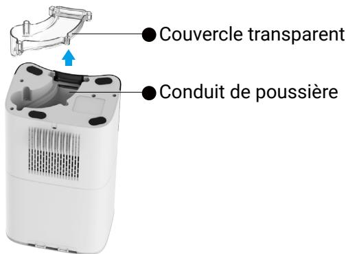 EZVIZ RE4 PLUS - Nettoyage du conduit de poussière - 1