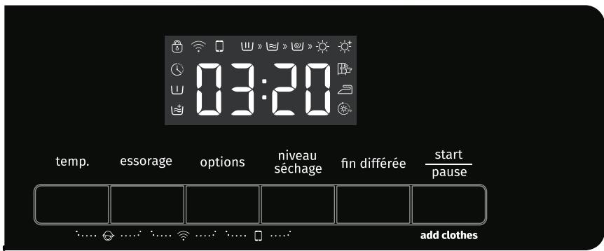 HISENSE WD914LE - Panneau de Commande - 2