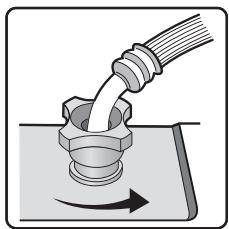 HISENSE WD914LE - Filtre à maille de la connexion d'eau - 4