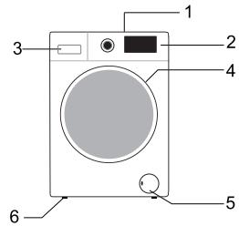 HISENSE WD914LE - DESCRIPTION DE VOTRE MACHINE à LAYER - 1