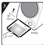 HISENSE WD914LE - INSTALLERLE COUVERCLE INFÉRIEUR - 3