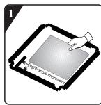 HISENSE WD914LE - INSTALLERLE COUVERCLE INFÉRIEUR - 1