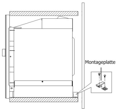 BRANDT BMG2115B - Montage des Mikrowellenofens - 2