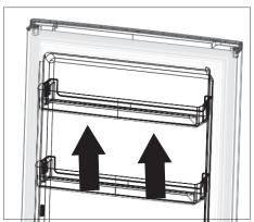 VALBERG CNF 253 C S742C - Position the door balconies - 1