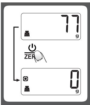 HIGH ONE HO-EL4 5KG - "ZERO" or "TARE" function - 1