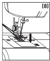 VALBERG VB-MAC.2 - Pulling the bobbin thread (lower thread) - 8