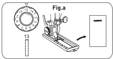 VALBERG VB-MAC.2 - Manually sewing a buttonhole - 1