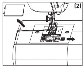 VALBERG VB-MAC.2 - Pulling the bobbin thread (lower thread) - 2