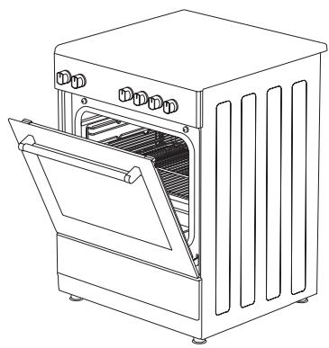 LA GERMANIA CUV66MFN - Using The Grill Deflector Sheet * - 2