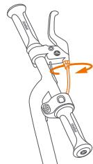 SEGWAY C15E - Spannung des Bremszugs einstellen - 2