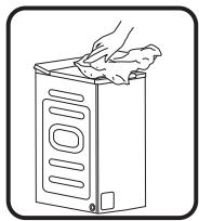 VALBERG WT 813 A S566C - De buitenkant schoonmaken - 1
