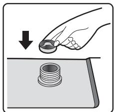 HISENSE W1214QE - Filtre à maille de la connexion d'eau - 7