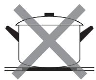 HISENSE HI6311BSCE - Choix de l'ustensile de cuisson approprié - 4