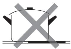 HISENSE HI6311BSCE - Choix de l'ustensile de cuisson approprié - 8