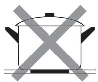 HISENSE HI6311BSCE - Choix de l'ustensile de cuisson approprié - 6
