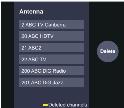 EDENWOOD ED43EA07UHD-MM - Channel List - 1