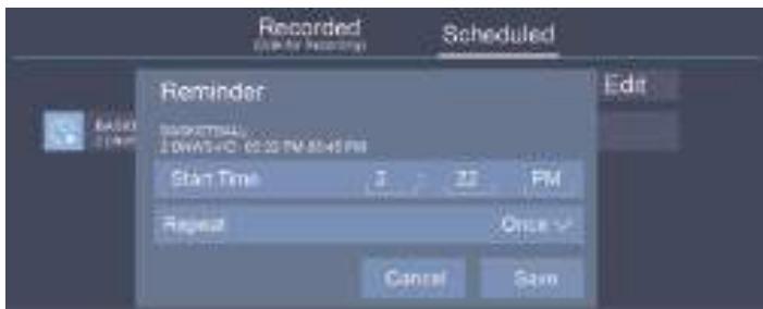 EDENWOOD ED43EA07UHD-MM - Recording List - 5