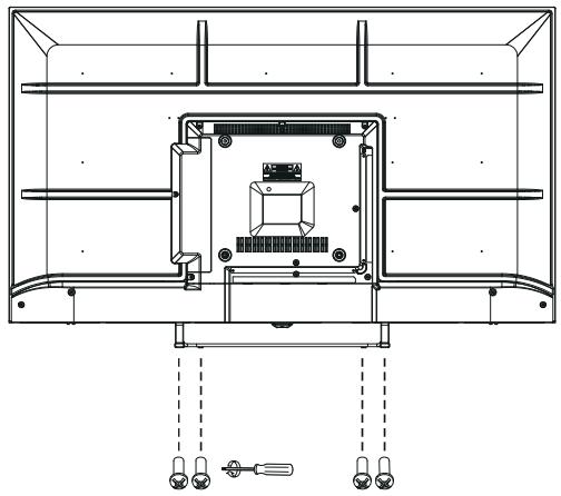 EDENWOOD ED43EA07UHD-MM - Assembling instruction: - 1