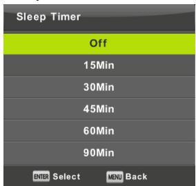 HIGH ONE HI2421HD-EL - Sleep Timer - 1