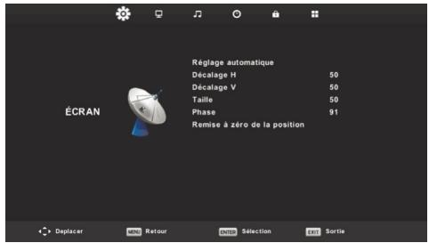 HIGH ONE HI2421HD-EL - MENUDECONFIGURATIONDEL'ECRAN - 1