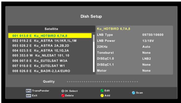 HIGH ONE HI2421HD-EL - Dish Setup - 1